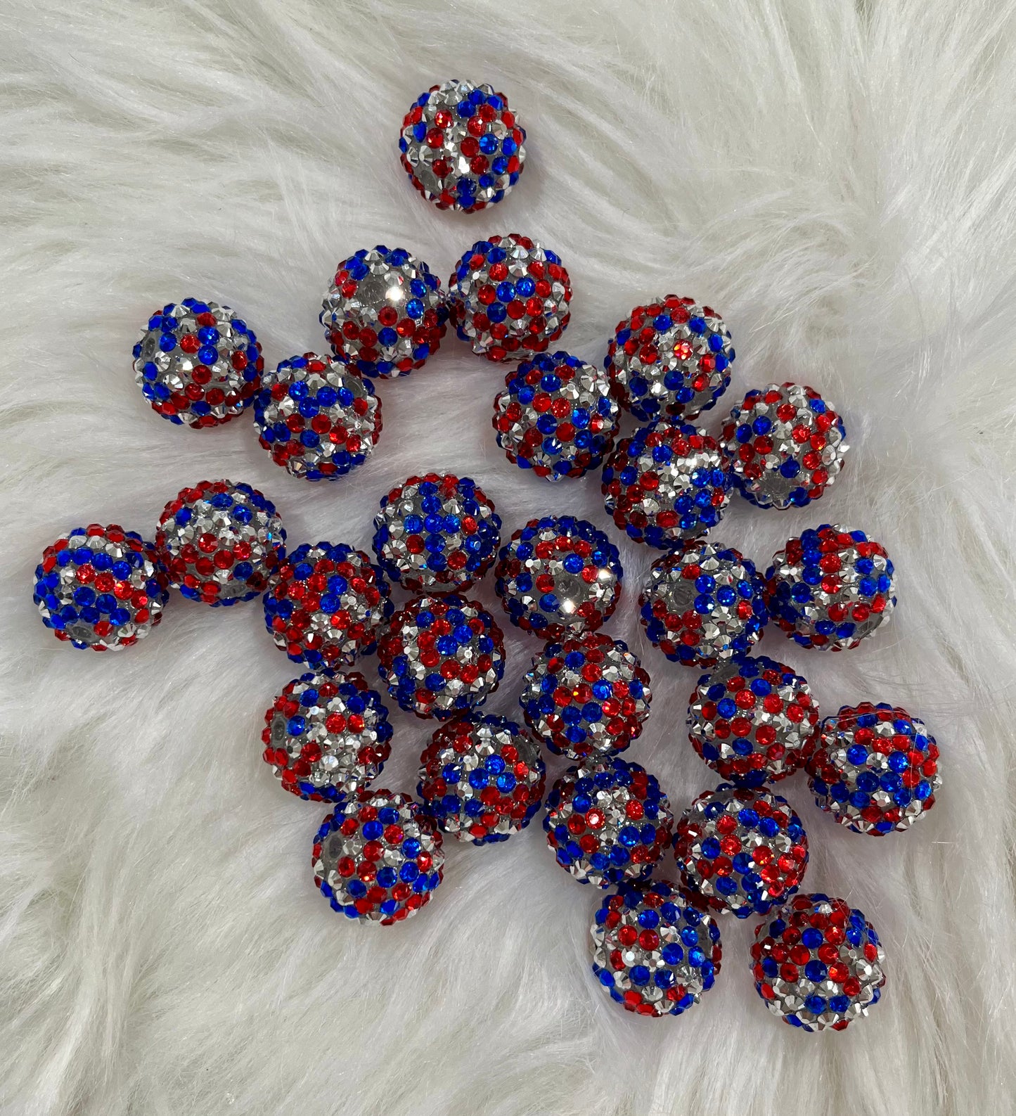 Patriotic Rhinestones (18mm)